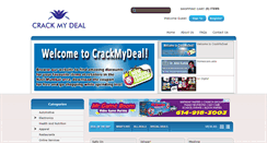 Desktop Screenshot of crackmydeal.com