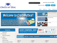 Tablet Screenshot of crackmydeal.com